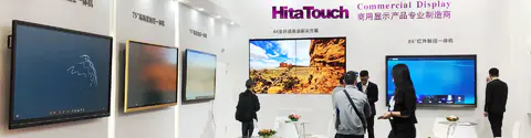 product-4K Display Standing Exhibition Hall Poster 55 Inch 700cd Advertising Lcd Touch Screen Digita-1